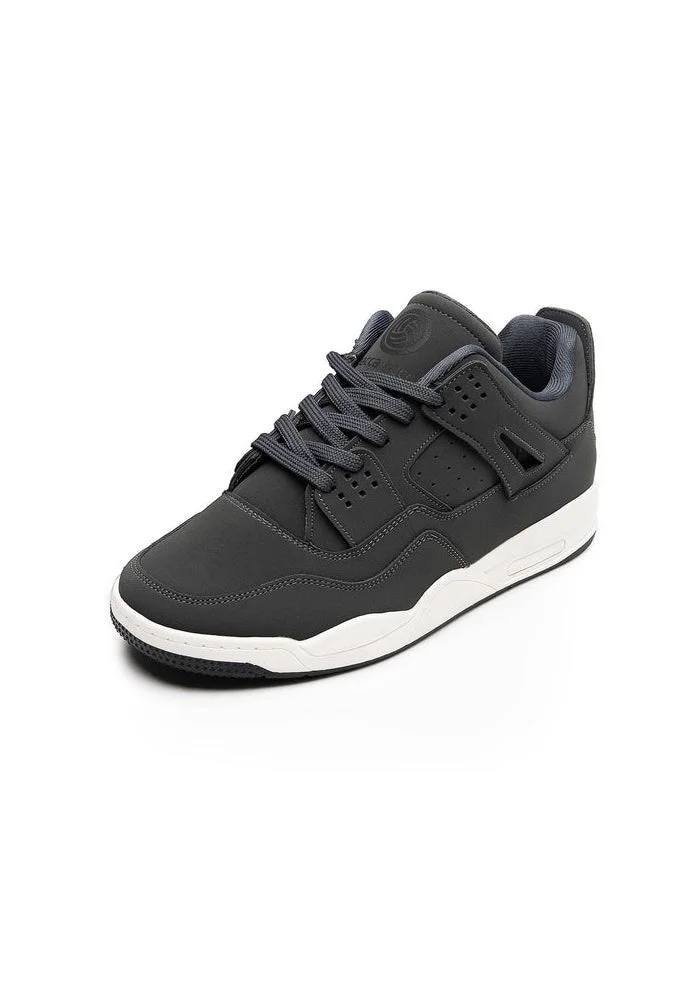 Bacca Bucci Grey Ultraforce Mid-Top Retro Fashion Athletic Sneakers for Men | Best Price UAE